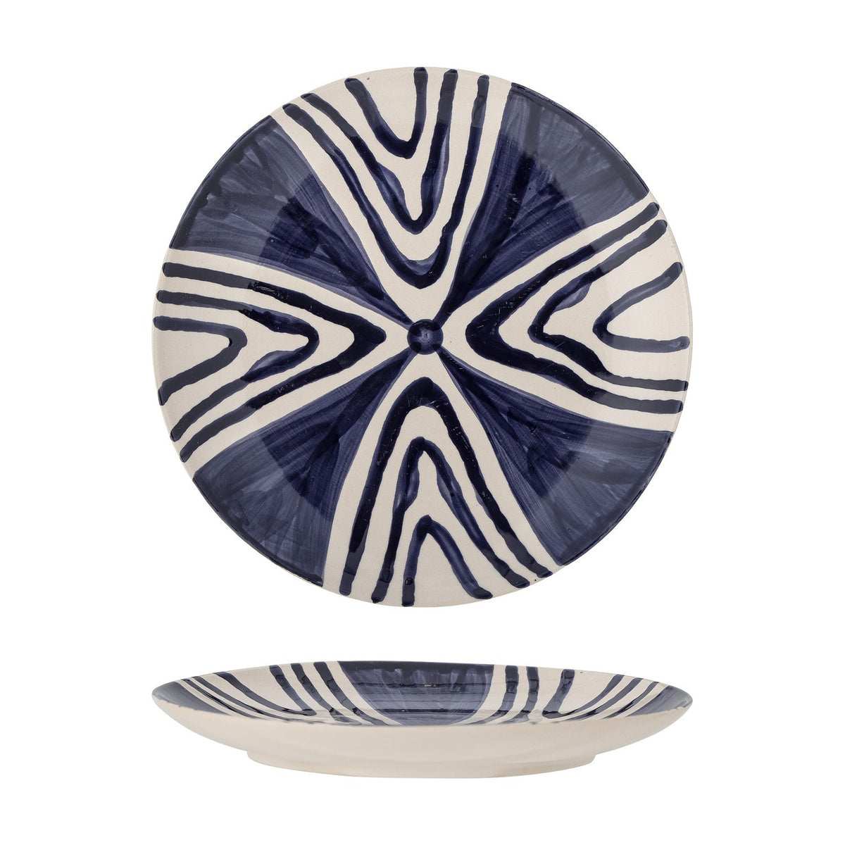 Shama Stoneware Side Plate - Blue