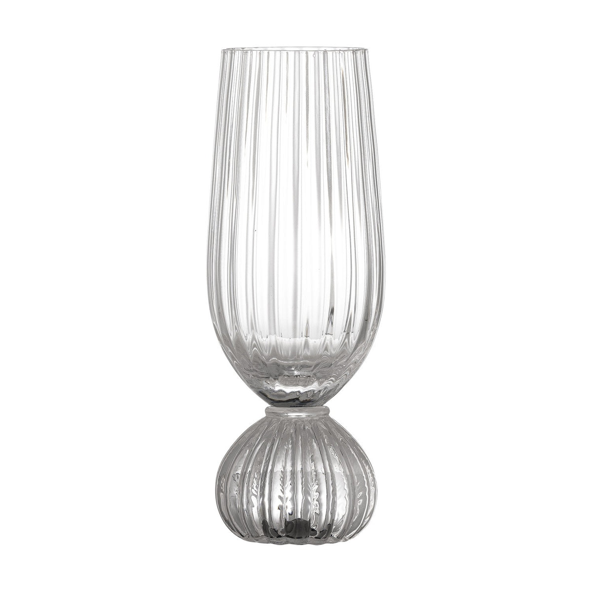 Taurin Round Champagne Glass - Clear