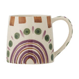 Shama Dotted Stoneware Cup 270ml - Multi