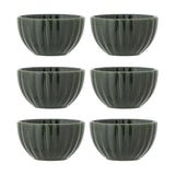 Latina Stoneware Bowls 9cm Set of 6 - Green