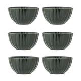 Latina Stoneware Bowls 12cm Set of 6 - Green