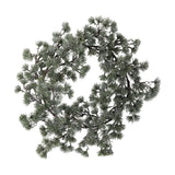 Cedar Artificial Christmas Wreath 50x10cm - Green