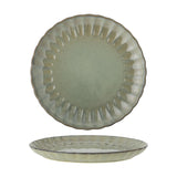 Latina Speckled Stoneware Side Plate - Green
