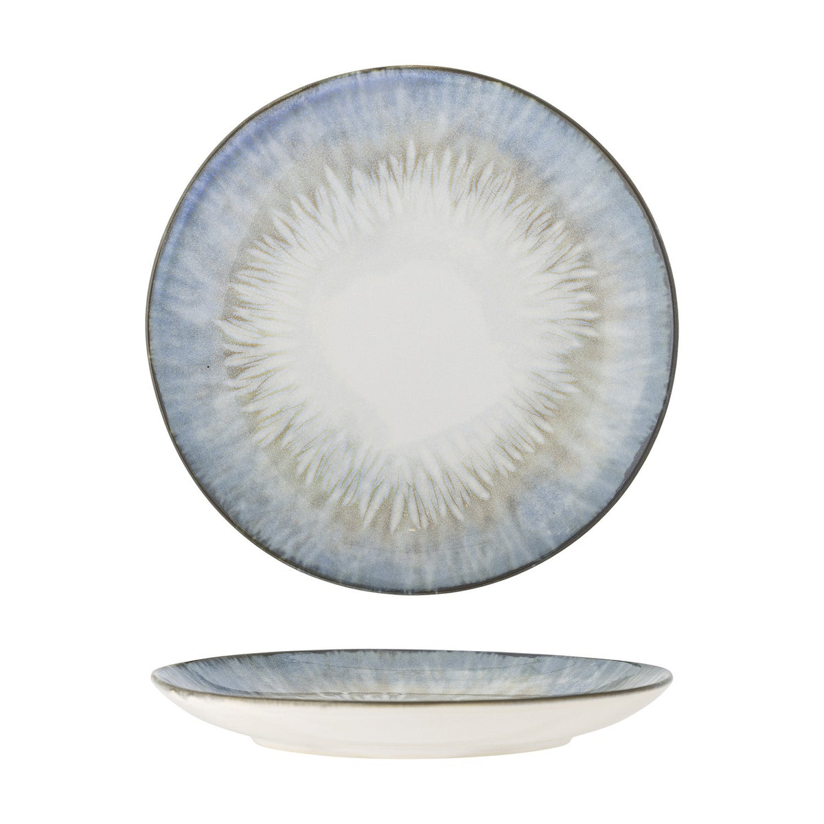 Calen Stoneware Side Plate - Blue