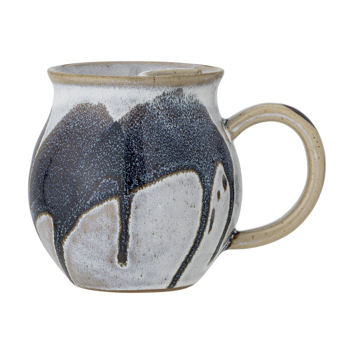 Alicia Round Stoneware Mug 460ml - Blue
