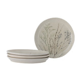 Bea Stoneware Dinner Plates Set of 4 - Cream