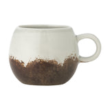 Paula Crackle Stoneware Espresso Cup 140ml - White