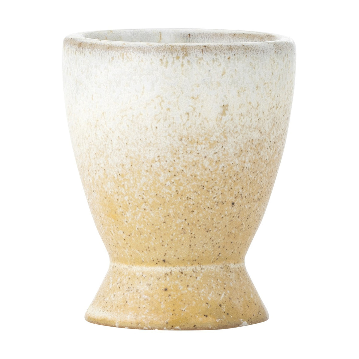 Paula Speckled Stoneware Egg Cup - Beige