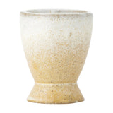 Paula Speckled Stoneware Egg Cup - Beige