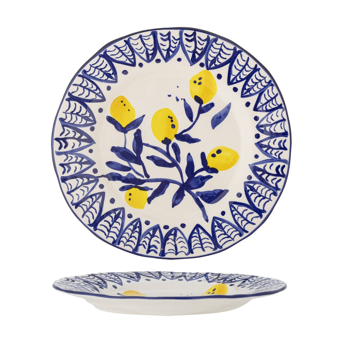 Maxima Stoneware Dinner Plate - Blue