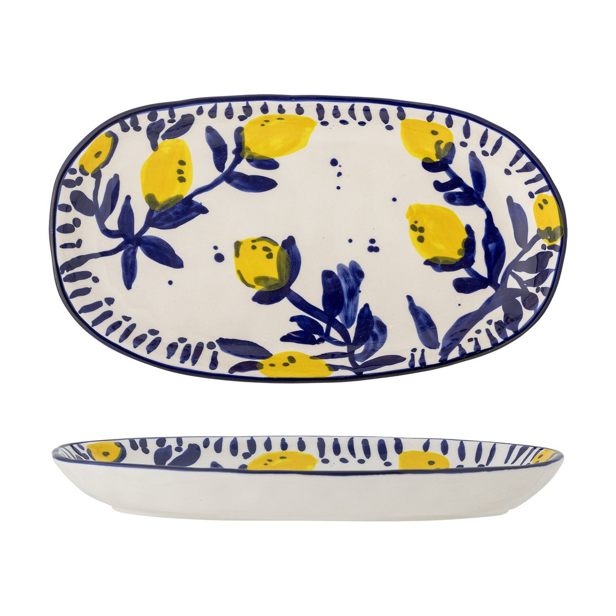 Maxima Stoneware Platter - Blue