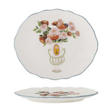 Dorothy Floral Stoneware Plate - Multi