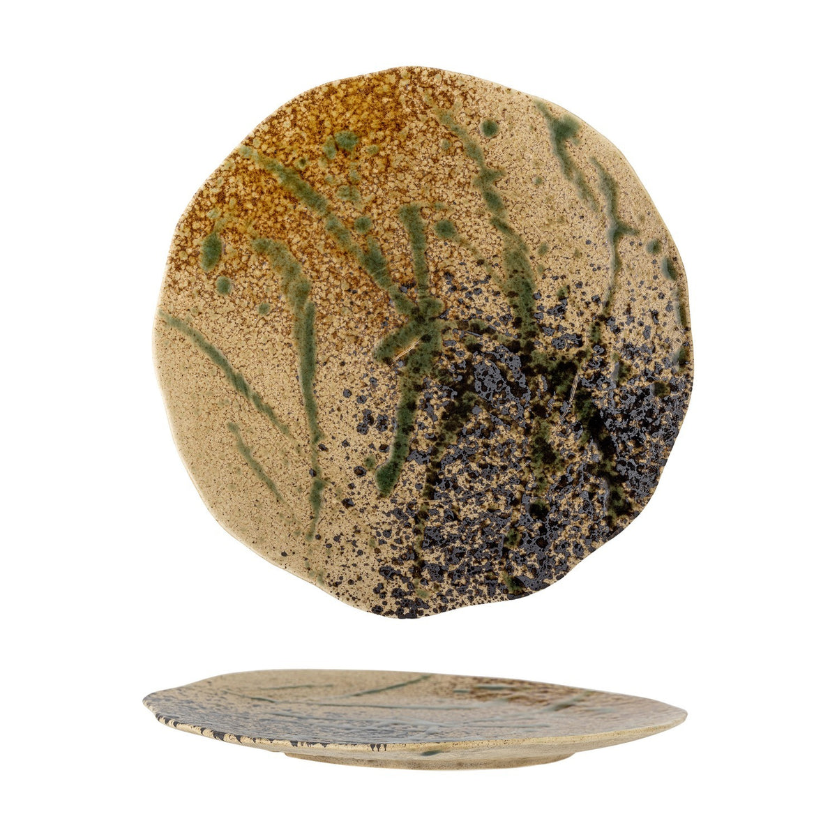 Larken Stoneware Dinner Plate - Multi