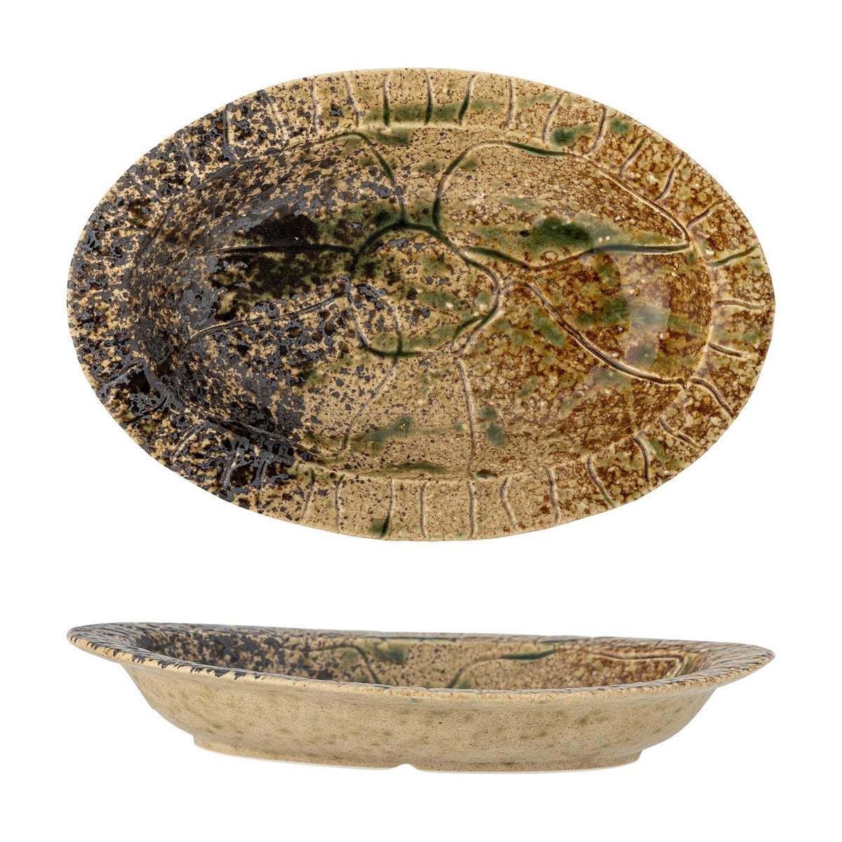 Larken Stoneware Platter - Multi