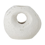 Caia Stoneware Vase 9.5cm - White