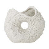 Fianna Stoneware Vase 12cm - White