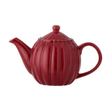 Latina Round Stoneware Teapot 1085ml - Red