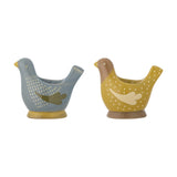 Birdy Stoneware Egg Cups Set of 2 - Multi