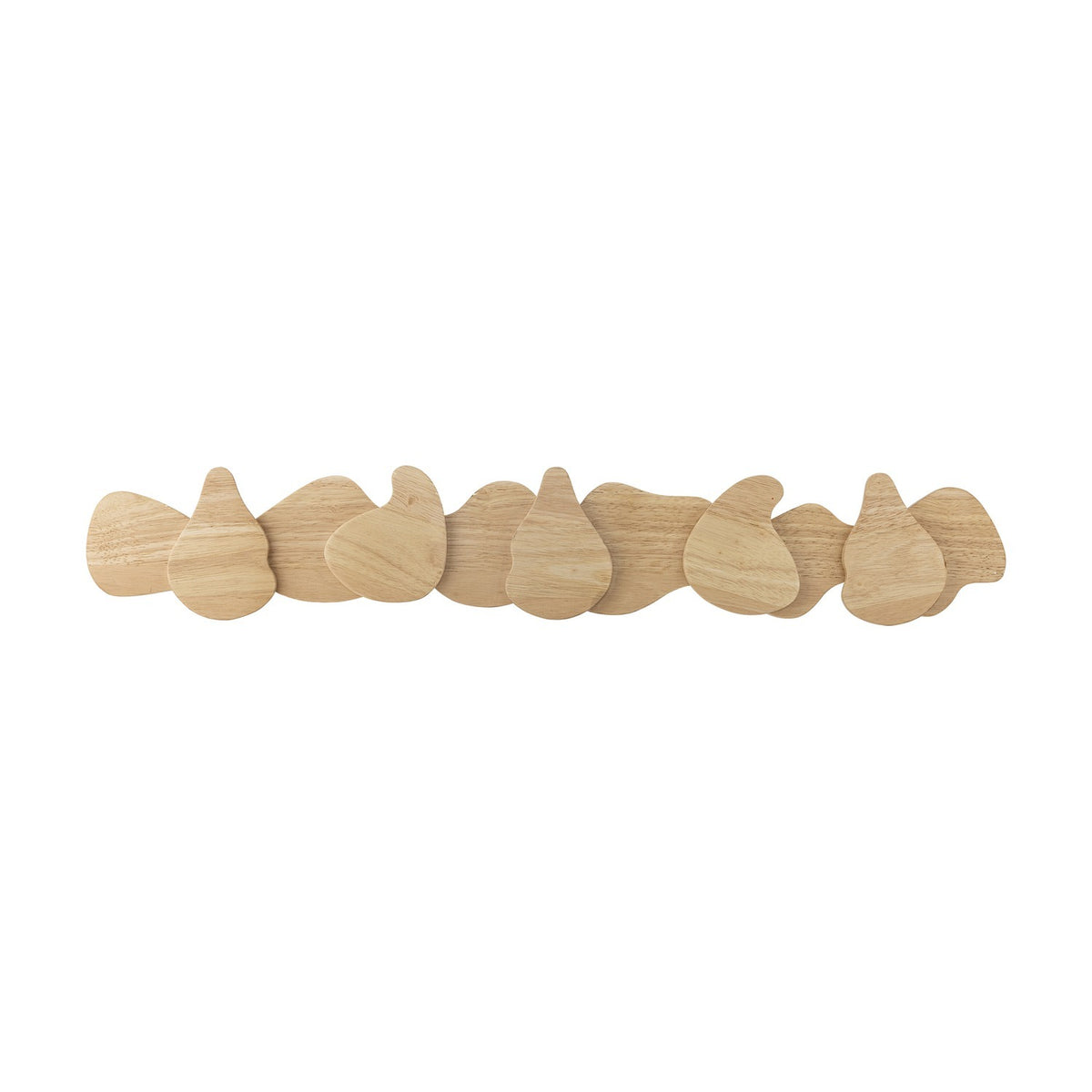 Ross Pear Wooden Coat Rack - Beige
