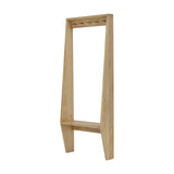 Vance Wooden Clothes Rail - Beige