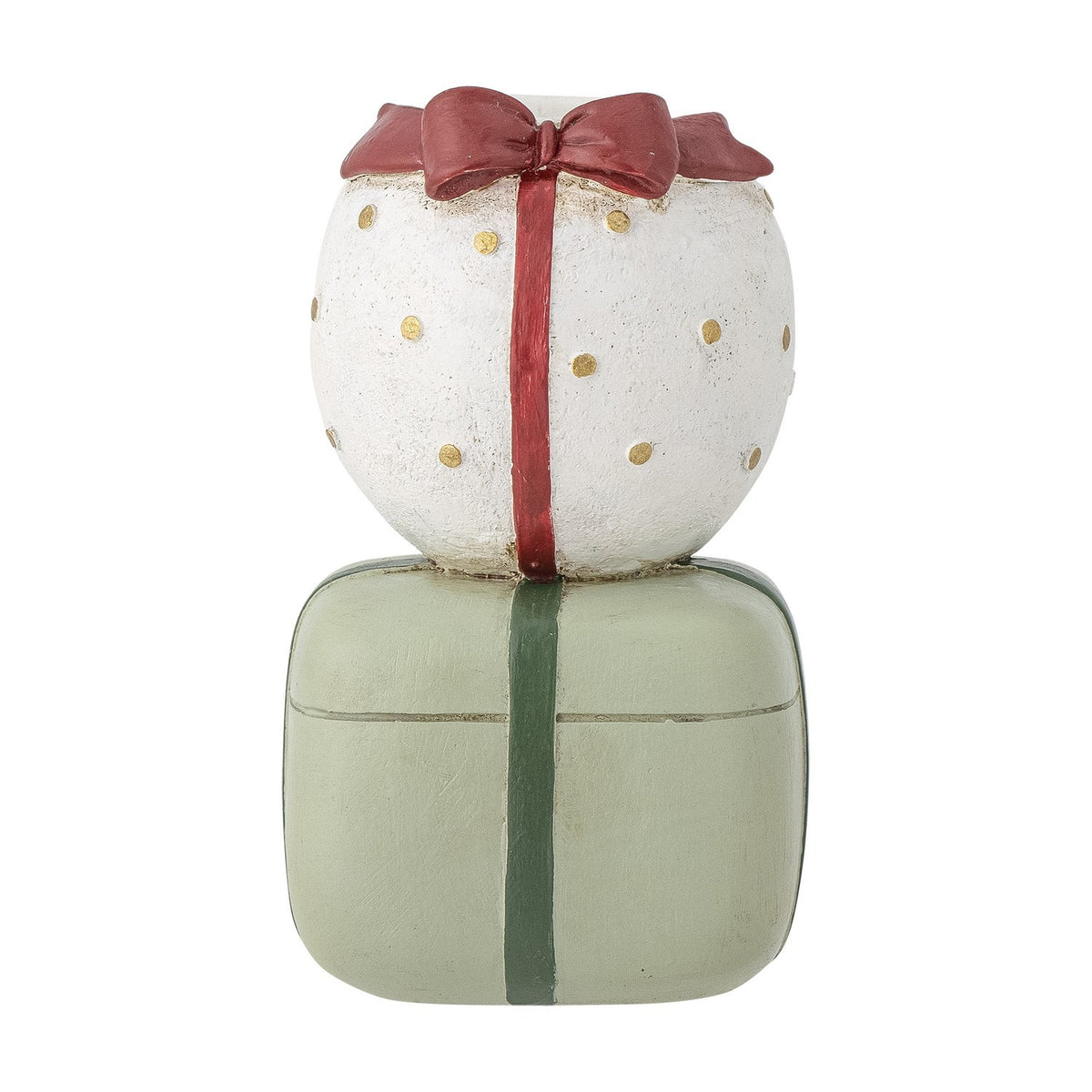 Wish Resin Christmas Candle Holder - Multi