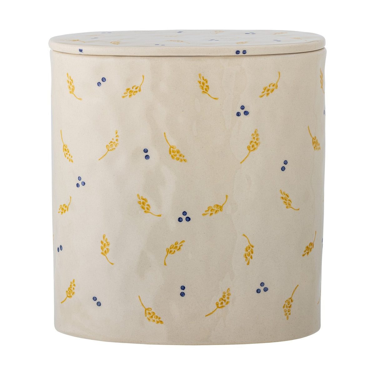 Pippine Stoneware Storage Jar with Lid 1800ml - Cream