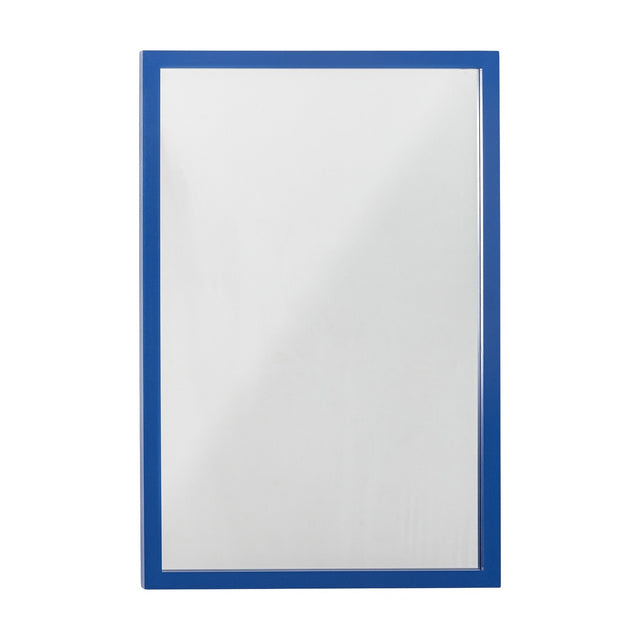 Atle Wall Mirror 40x60cm in Blue, a rectangular MDF-framed mirror with a narrow blue border and plain mirror glass, shown against a white background.