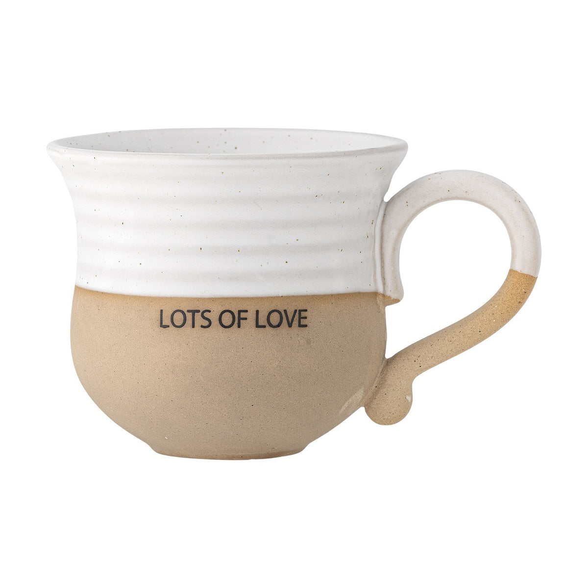 Claire Stoneware Cup 450ml - White