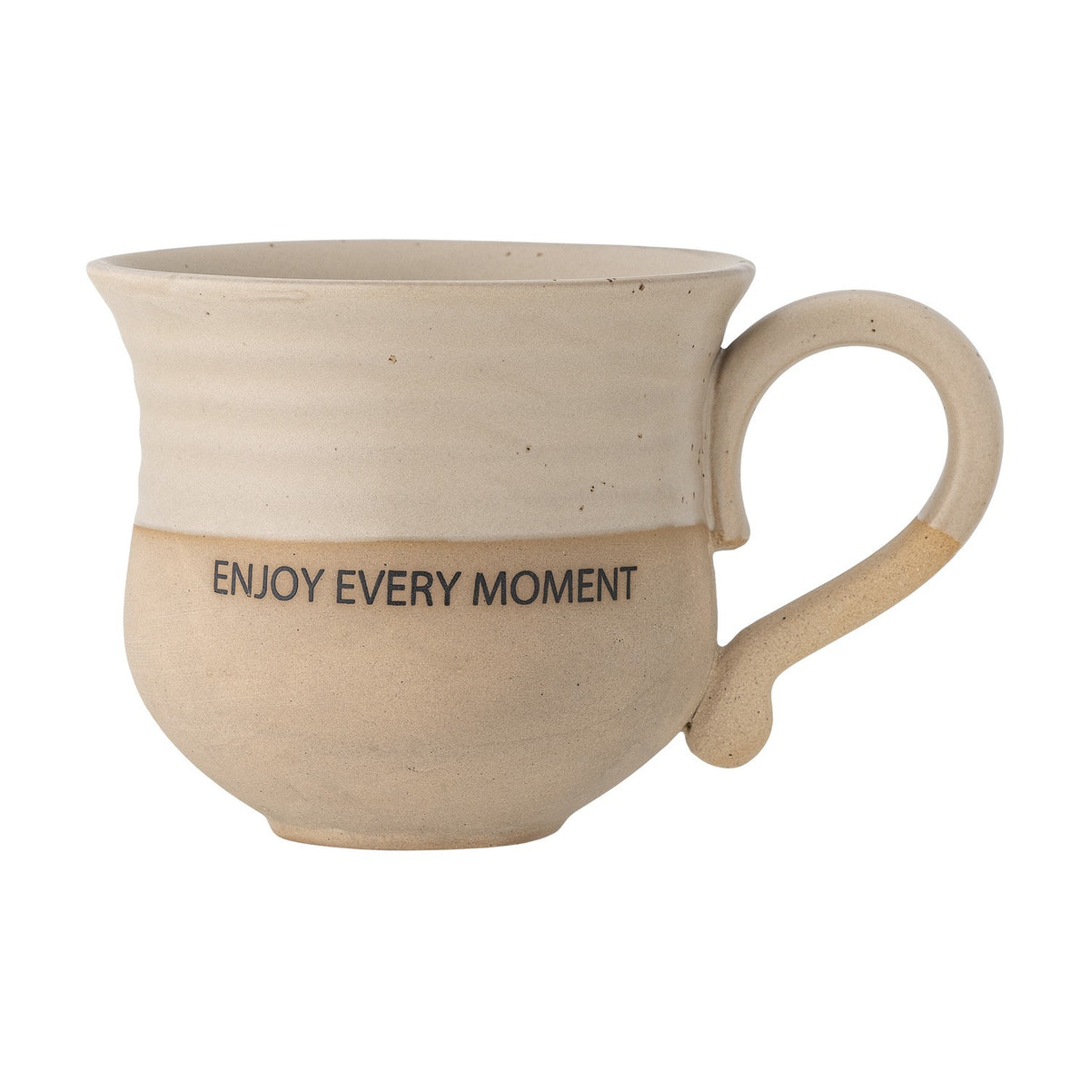 Claire Stoneware Cup 450ml - Beige
