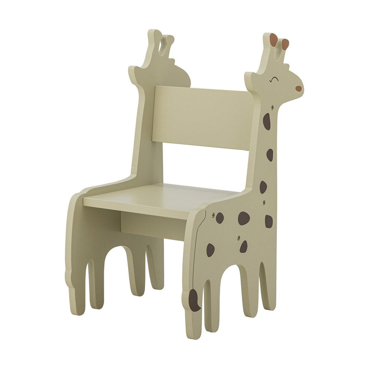 Ibber Giraffe Kids Chair - Green