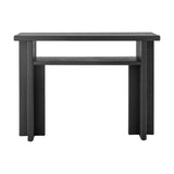 Cupa Wooden Console Table - Black