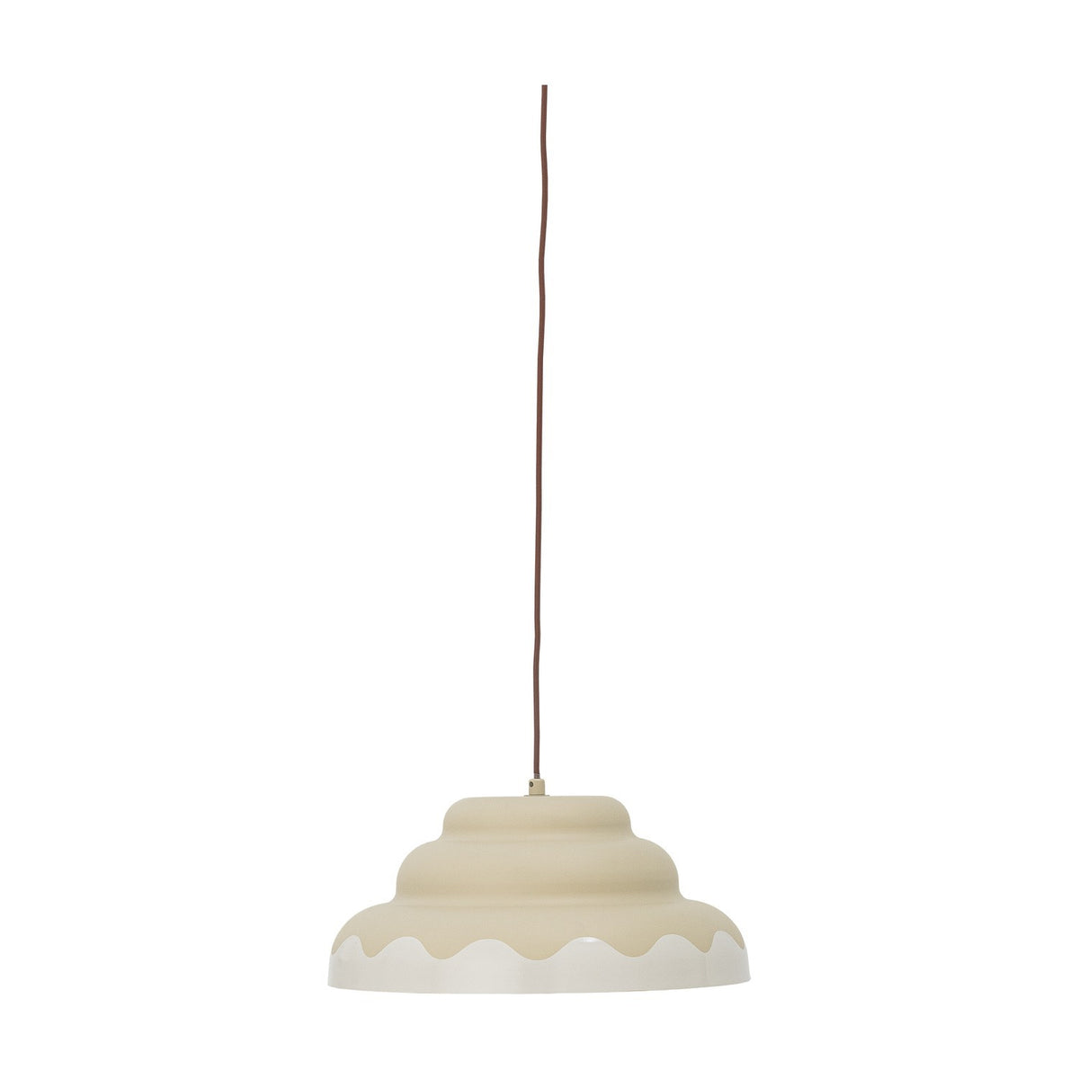 Lacya Iron Pendant Light - Beige