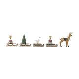 Dasher Resin Christmas Decoration - Multi
