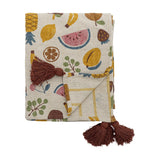 Fruitta Cotton Throw - Multi