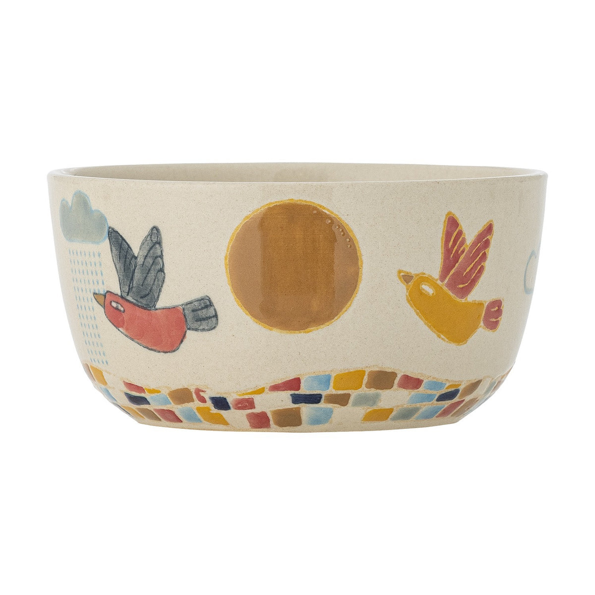 Colorine Stoneware Bowl 12cm - Multi