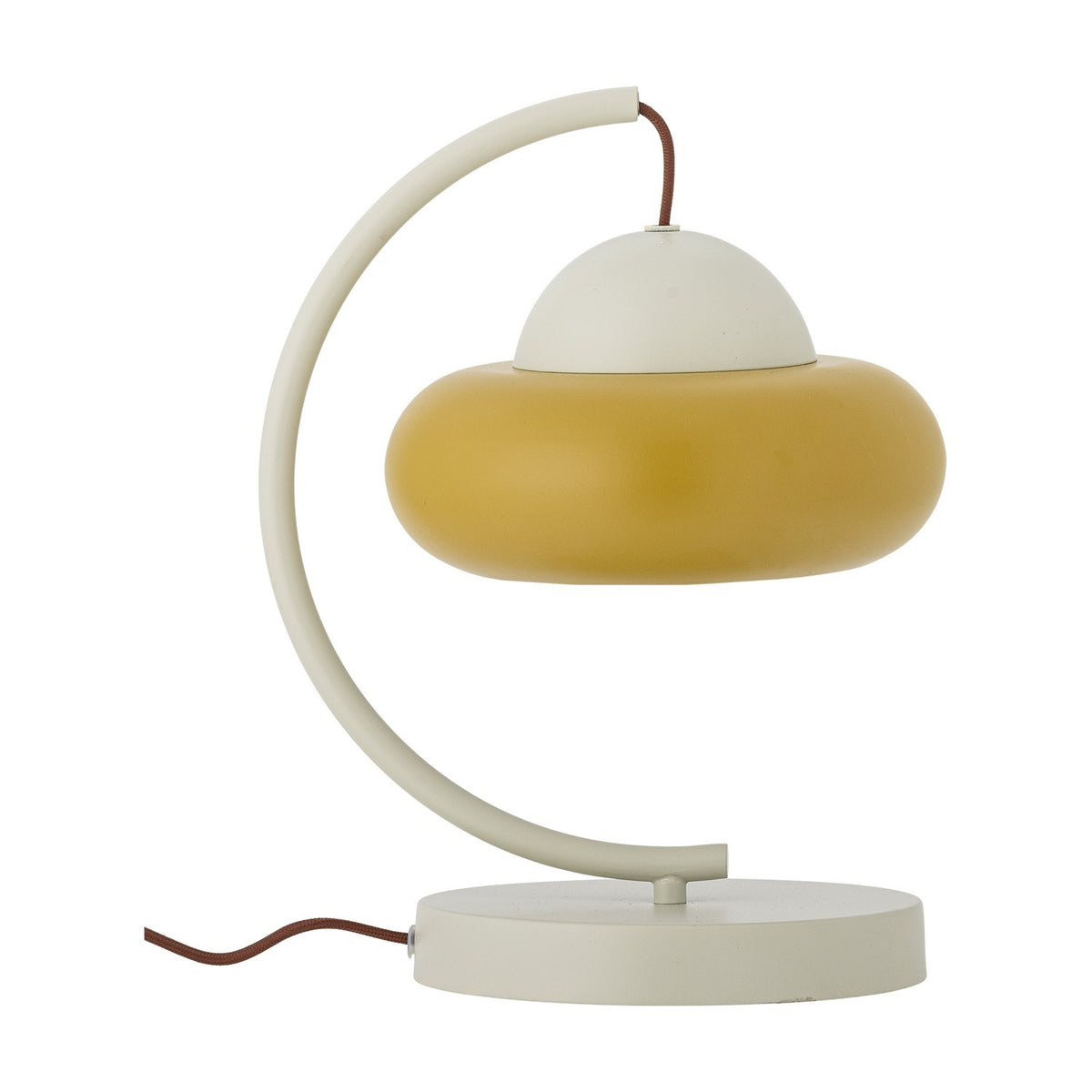 Bubble Iron Table Lamp - Yellow