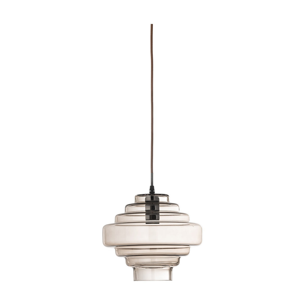 Ilua Glass Pendant Light - Brown