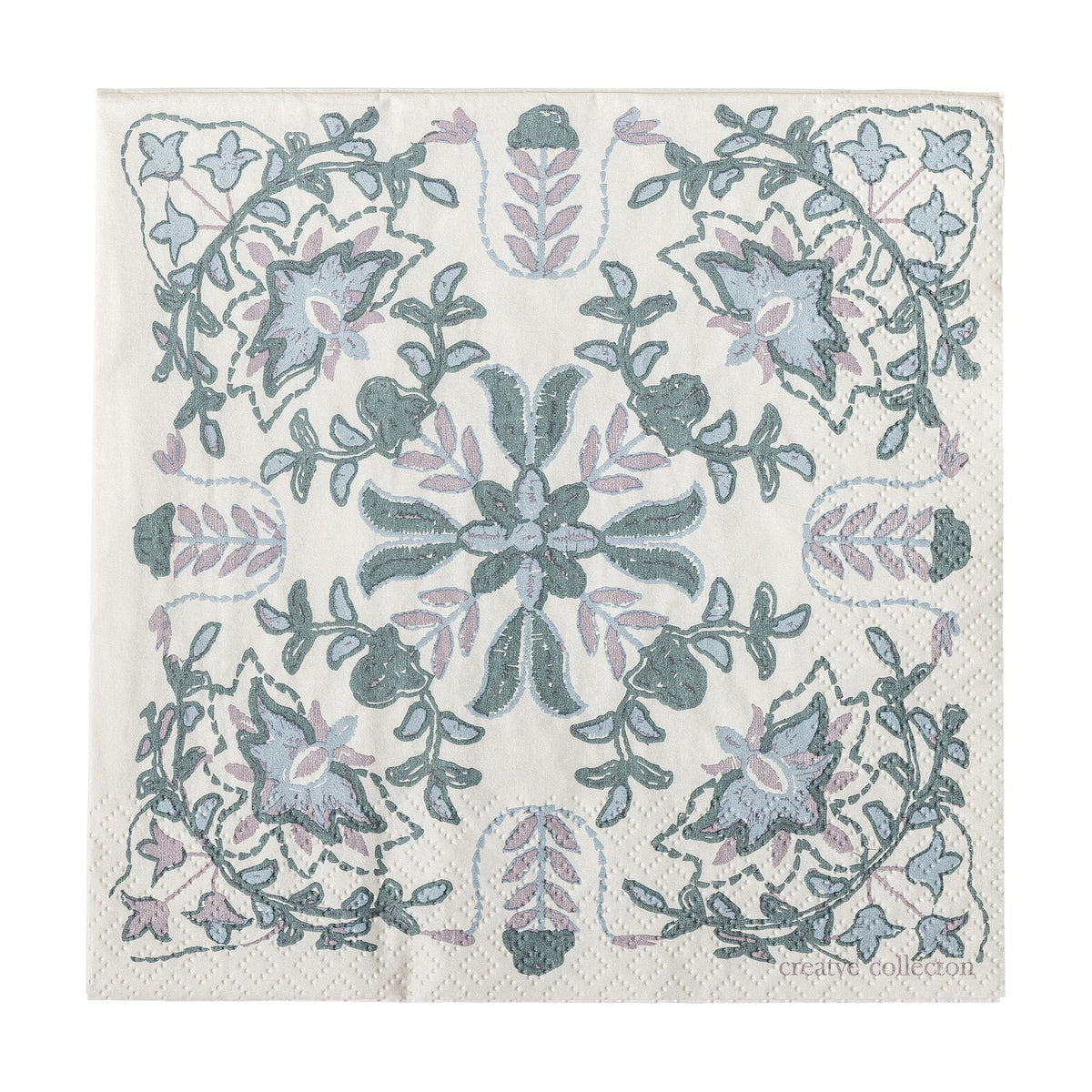 Alvira Paper Napkins Pack of 20 - Blue