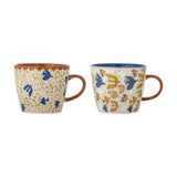 Anniversary Stoneware Mugs 380ml Set of 2 - Multi