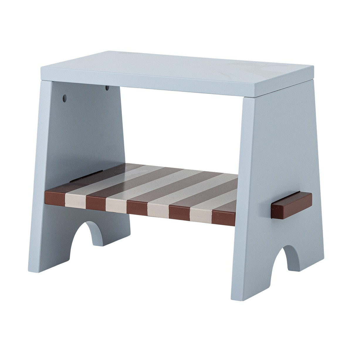 Liova Striped Kids Stool - Blue