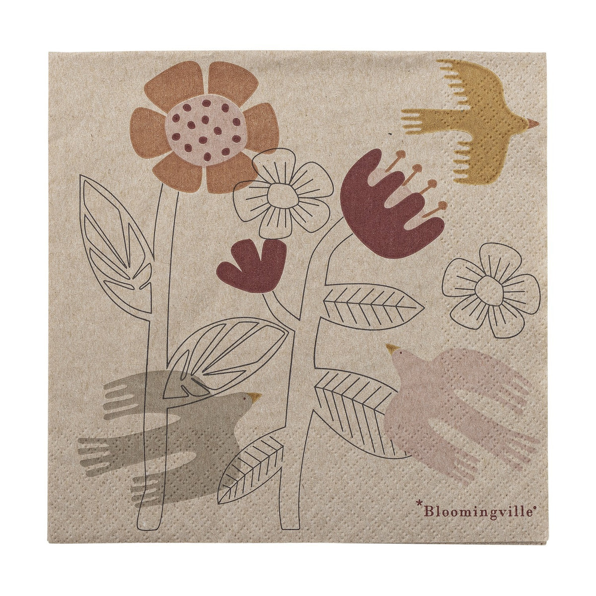Vivielle Paper Napkins Pack of 20 - Multi