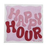 Rosy Paper Napkins Pack of 20 - Pink