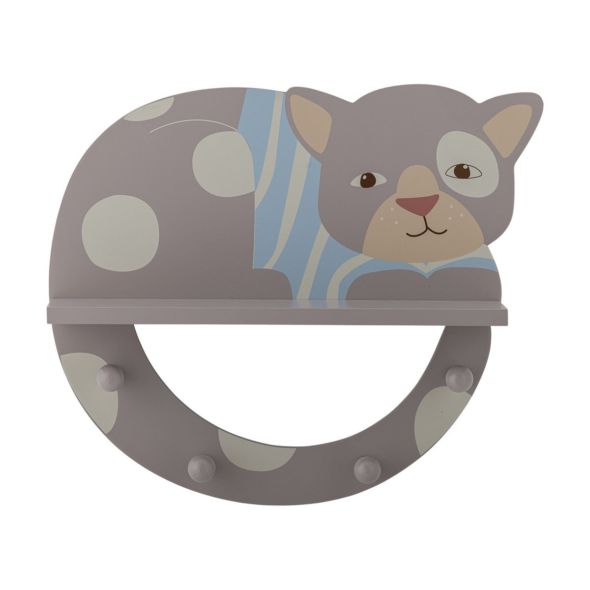 Mille Cat Coat Rack - Grey