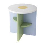 Latti Round Kids Stool - Multi
