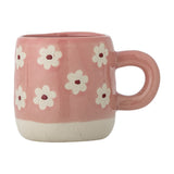 Millie Floral Stoneware Cup 110ml - Pink