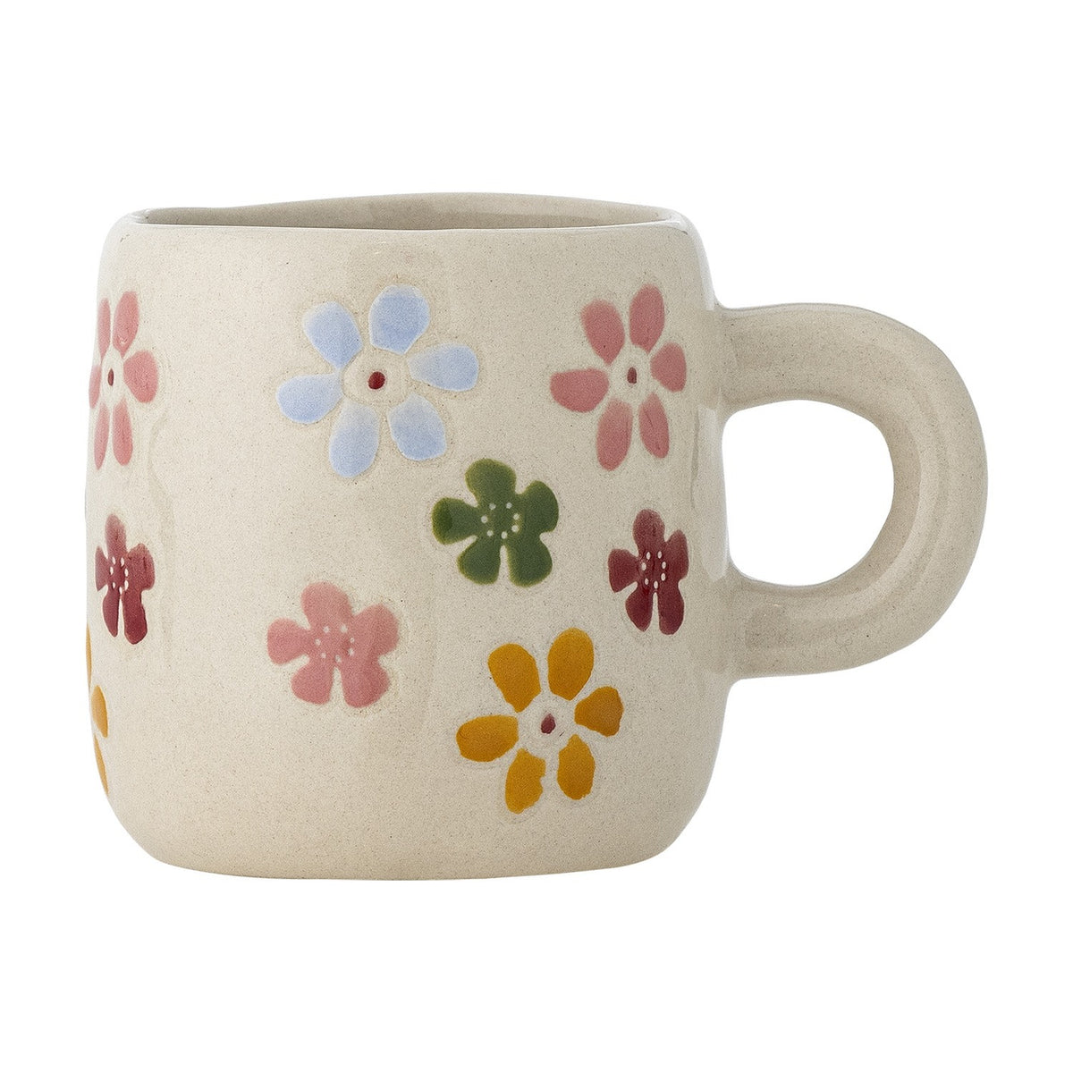Millie Blossom Stoneware Cup 110ml - Cream