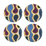 Salacia Stoneware Plates Set of 4 - Multi