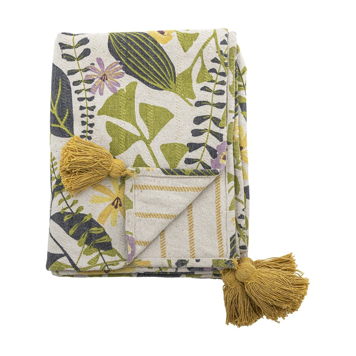 Camelie Cotton Throw - Multi