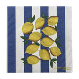 Limone Striped Paper Napkins Pack of 20 - Multi