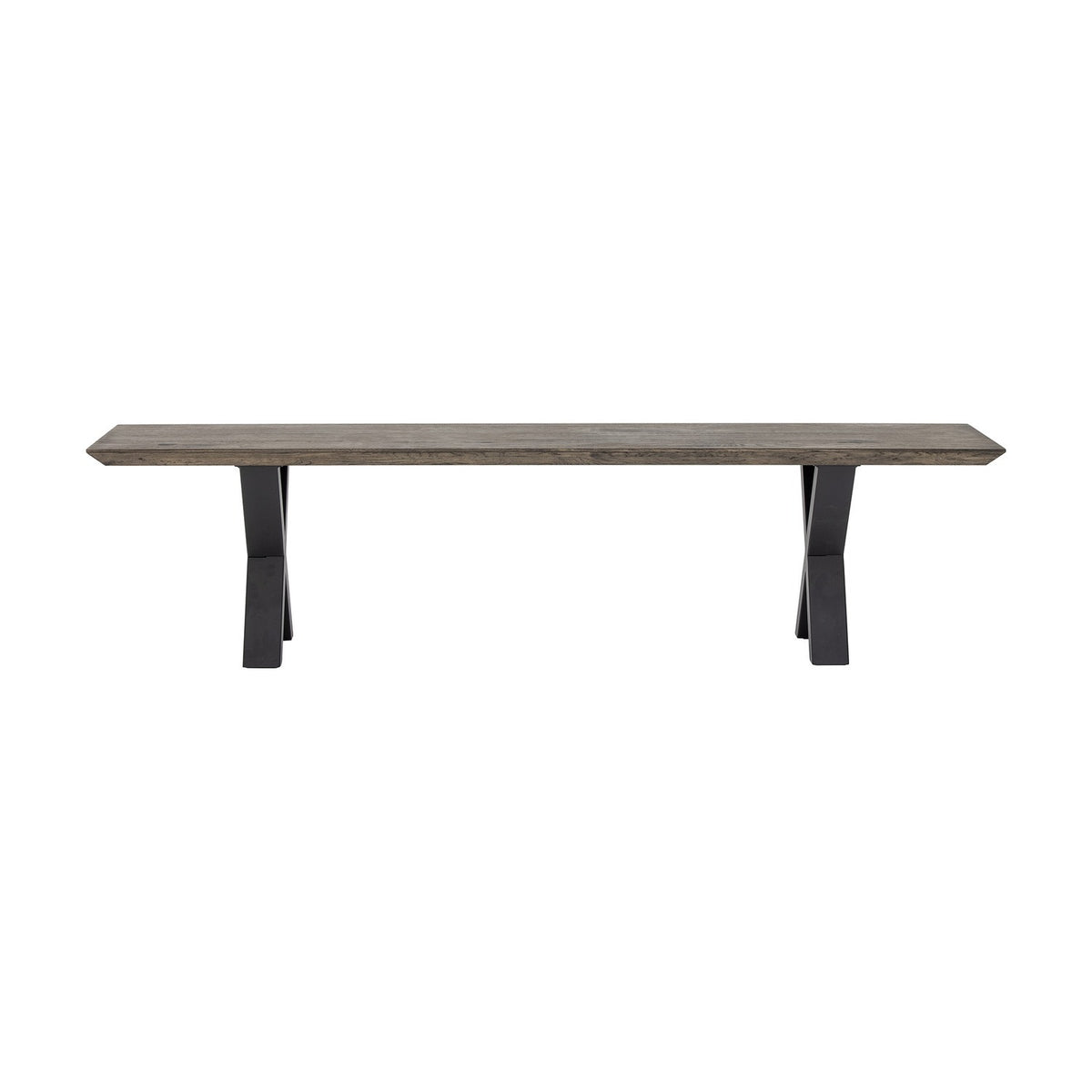 Maldon Wooden Bench - Brown